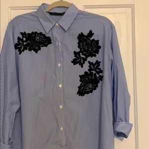 ZARA WOMAN button down